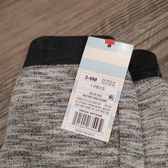 Cat & Jack Monster Knee French Tery Pull On Joggers - Picture 5 of 5